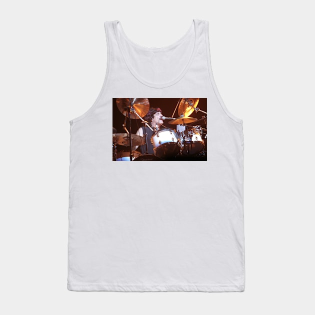 Carmine Appice Vanilla Fudge Photograph Tank Top by Concert Photos